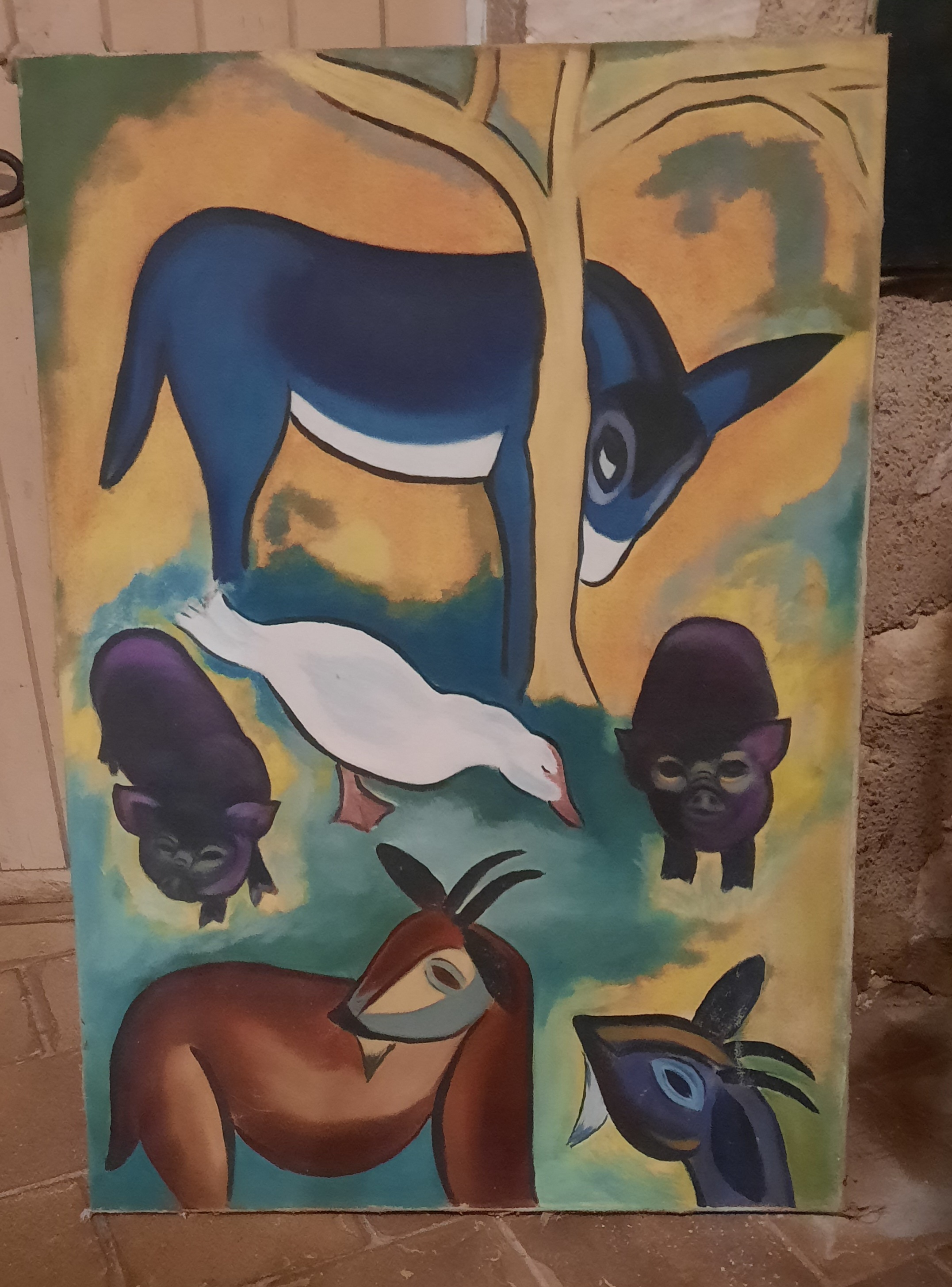 Tableau de Michèle Cantegreil